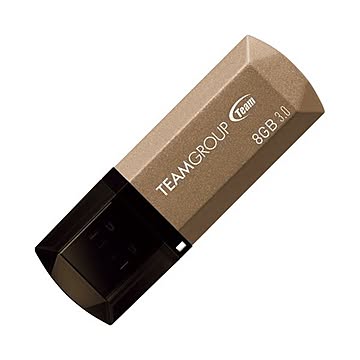 （まとめ） TEAM USB3.0キャップ式USBメモリ8GB TC15538GD01×10セット