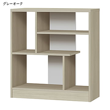 本棚 組立式 シェルラ SLR8580 幅80.3x奥行31.3x高さ85.1cm 大洋