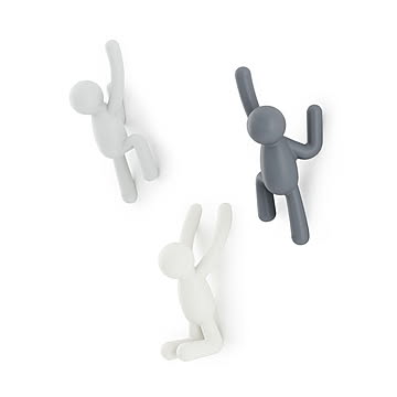 Umbra アンブラ Buddy Wall Hooks バディ フック 3個組 / 壁面収納 壁面フック ウォールフック