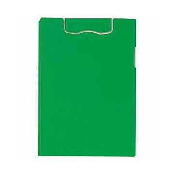 （まとめ）ライオン事務器マグネットホルダー(レオグリップ) 2つ折り式 A4タテ グリーン No.300MG 1枚 【×3セット】