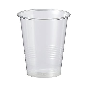 （まとめ）TANOSEE リサイクルPETカップ 270ml（9オンス）1パック（100個）【×10セット】