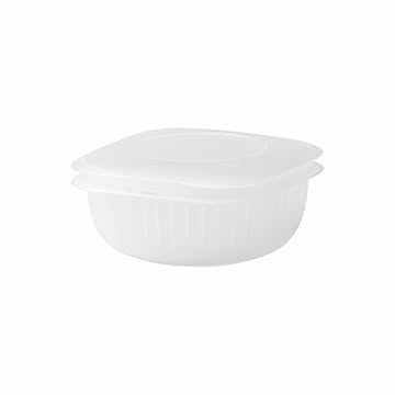 like-it ライクイット 蒸気であたためる冷凍ごはん容器（1個単位）LBK-21 / 食洗器対応 電子レンジ対応 容器 冷凍 冷蔵 保存 冷凍ご飯 蒸し器 蒸し調理 水切り ザル付き 日本製