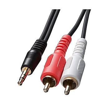 まとめ サンワサプライ オーディオケーブル 5mKM-A1-50K2 1本 ×10セット