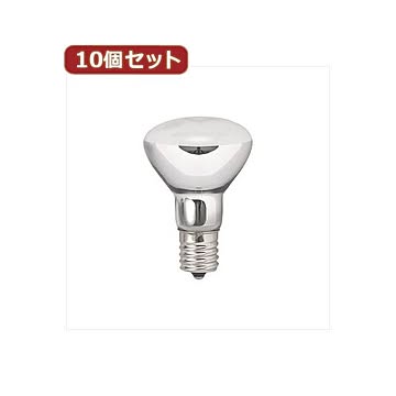 YAZAWA 10個セット 長寿命ミニレフ球 R451730LX10
