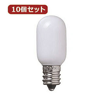 YAZAWA 10個セット ナツメ球15Wクリア T201215CX10 管理No. 4560352848621