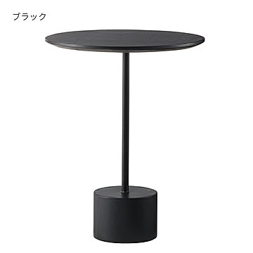 東谷 HIT-231 サイドテーブル 完成品 幅40x奥行40x高さ50cm ブラック