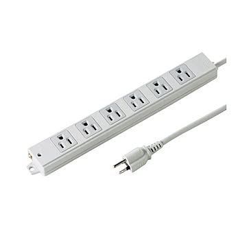 サンワサプライ 工事物件タップ(6個口・3m) TAP-KE6N-3