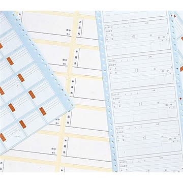 タックフォームラベル 15×10インチ 500折 84×38mm（24片入） TF-543
