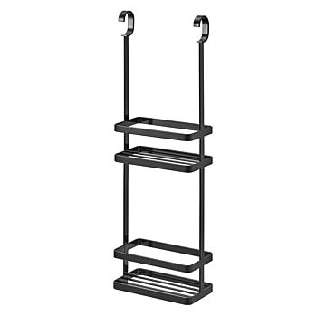 tower タワー(山崎実業) 引っ掛けディスペンサースタンド 2段 Hanging Dispenser Stand 2-Tier ハンギングラック バス収納 お風呂ラック シャンプー ディスペンサー