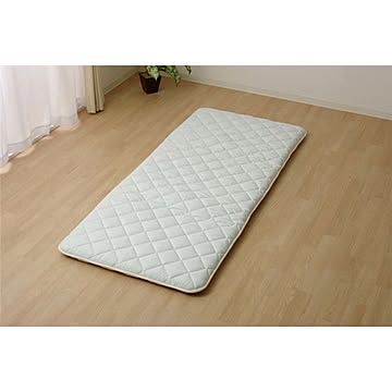 敷き布団 シングル 寝具 抗菌防臭 アレル物質吸着 約100×210cm【代引不可】