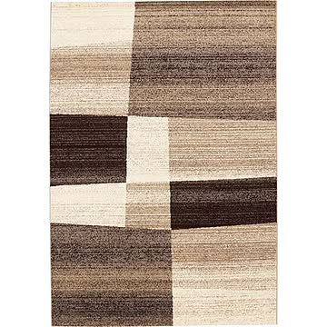 プレーベル ウィルトン カルム 86441 BR 防炎ラグマット 240×240cm ブラウン ホットカーペット対応