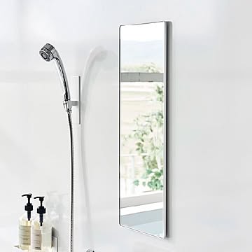 山崎実業 マグネットバスルームミラー タワー tower　【角型 ロング】