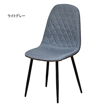 B.Bファニシング ダイヤステッチチェアー ライトグレー