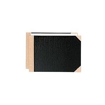 （まとめ）プラス とじ込み表紙 FL-004TU B4E 4穴【×10セット】