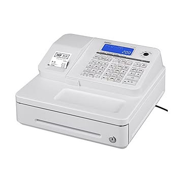 カシオ Bluetoothレジスターホワイト SR-S200-WE 1台