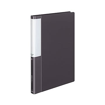 (まとめ) コクヨ 名刺ホルダー(POSITY) 固定式 A4タテ 600名用 ヨコ入れ ダークグレー P3メイ-765DM 1冊  【×10セット】