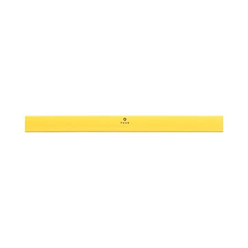 （まとめ） TANOSEE マグネットバー W220mm 黄 1本 【×20セット】