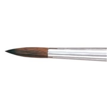 （まとめ）ぺんてる 丸筆 ZBS1-6 馬毛 6号×20セット
