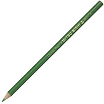 （まとめ）三菱鉛筆 色鉛筆 K880.6 緑 12本入 ×5セット