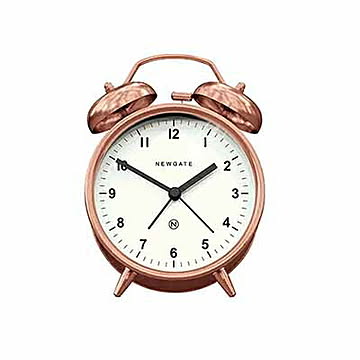 NEWGATE ニューゲート Charlir Bell Alarm チャーリーベルアラーム TR-4331 目覚まし時計 アラームクロック 置き時計 置時計 スイープムーブメント テーブルクロック