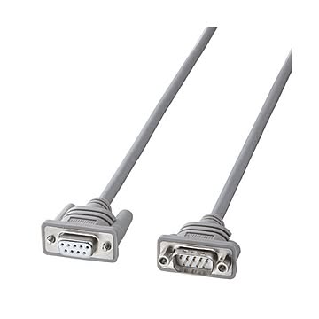（まとめ）サンワサプライ RS-232C延長ケーブル（2m） KRS-443FM2K【×3セット】
