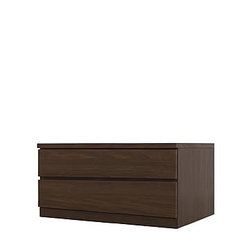 丸田木工 フィット 幅80 2段 奥行55 チェスト 完成品 日本製 大川家具