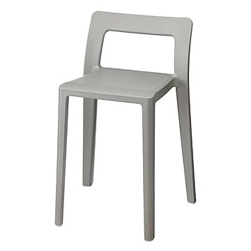 ダイニングチェア 座面高40.5 ミニマル コンパクト 積み重ね ローバック 小さい スリム 軽い ENOMCH