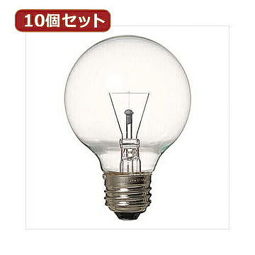 YAZAWA 10個セット 長寿命G70ボール電球 GC100110V38W70LX10 管理No. 4560352847204