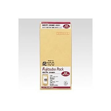 （まとめ） 藤壷クラフトパック封筒 クラフト製・パック入 PN-3 26枚入 【×10セット】