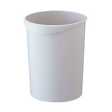 TANOSEE くず入れ 丸型 12L グレー 20セット
