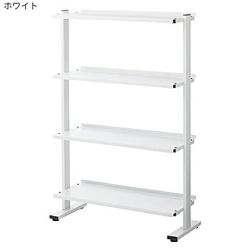 ディスプレイ 組立式 2WAYラック 4D DIS-74 幅80.5x奥行31x高さ119.5/125cm 東谷