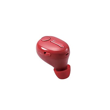 エレコム Bluetoothヘッドセット/極小/HSC30MP/Type-C端子/レッド LBT-HSC30MPRD