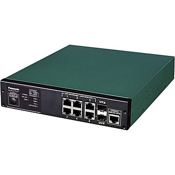 パナソニックLSネットワークス 4ポート PoE給電スイッチングハブ FA-ML4TPoE+ PN230493N