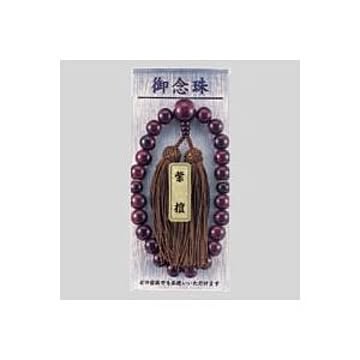 （まとめ） 数珠 ジユ-11 1個入 【×2セット】