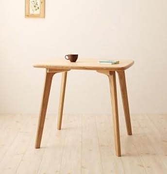 Cocon 天然木ウィンザーチェアダイニングセット テーブルW80 ナチュラル