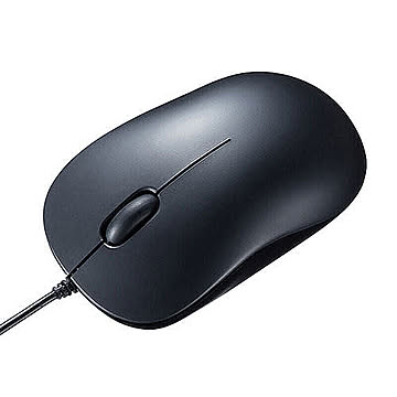 サンワサプライ 有線Type-CブルーLEDマウス MA-BLC194BK 管理No. 4969887698440