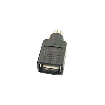 （まとめ）変換名人 USB→PS2（マウスA） USB-PS2MA【×20セット】