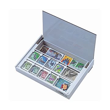 （まとめ） カール事務器 切手ケース 120×161×26mm No.850E 1個 【×5セット】