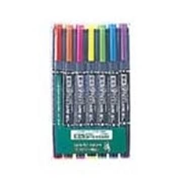 (業務用5セット) ZEBRA ゼブラ 蛍光マーカー/蛍光オプテックスケア 7色セット 水性顔料インク WKCR1-7C