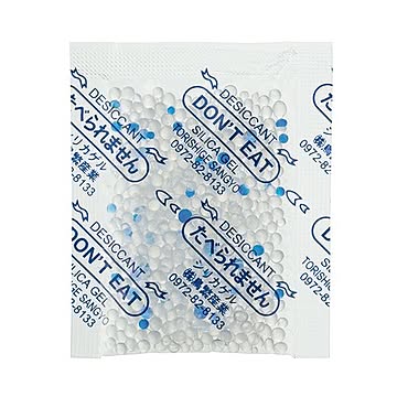 （まとめ）鳥繁産業 シリカゲル 5g SP-5G 1パック（100個）【×10セット】