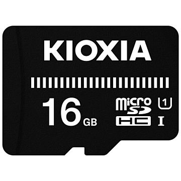 KIOXIA UHS-I対応 Class10 microSDHCメモリカード 16GB KMUB-A016G