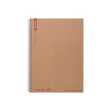 （まとめ） マルマン B5 スパイラルノート B5判 方眼罫 80枚 【×20セット】