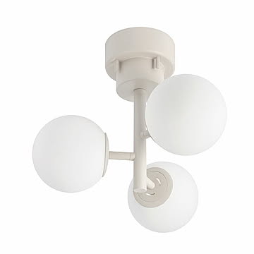 BRID ブリッド TINY GLASS CEILING LIGHT 3 タイニーグラスシーリングライト 3灯 (電球別売) 003364 / シーリングランプ 天井照明 E17 3灯 LED電球対応