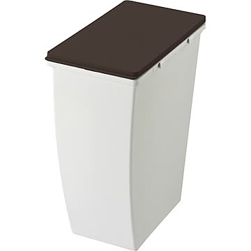 HOME＆HOME 連結式キッチンペール ゴミ箱 グレー フタ付き 10セット 20JF