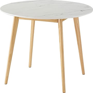 ダイニングテーブル テーブル 丸テーブル 2人用 ラウンドテーブル 丸 円形 天然木 幅90cm おしゃれ シンプル TAP-001