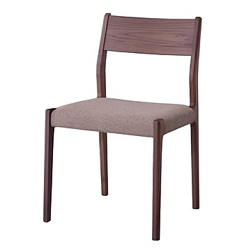 東谷 完成品 チェア 2脚入 JPC-121WAL 幅49x奥行48x高さ78cm