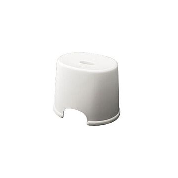 HOME&HOME 風呂椅子 すべり止め付き バスチェア ホワイト 材質 PP 250