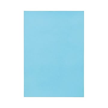 (まとめ) TANOSEE 色画用紙 四つ切 みずいろ 1パック（10枚）  【×30セット】