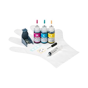 （まとめ）サンワサプライ 詰め替えインクHP61用 INK-H61S30S×2セット