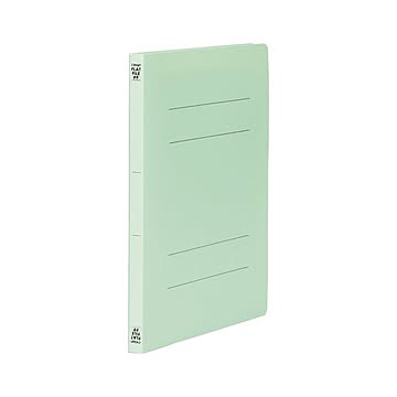 （まとめ） PPフラットファイル A4判タテ型（PP表紙）（背幅18mm） CR-FPA4S-G 緑 1冊入 【×30セット】
